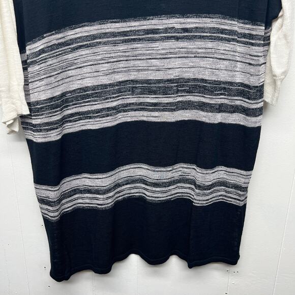 Cremieux Colorblock Cowl Neck Women's Pullover Knit Sweater Size Medium - Picture 7 of 8